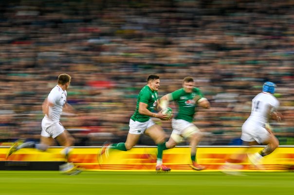 Jacob Stockdale Ireland attacks v England Dublin 6 Nations 2019