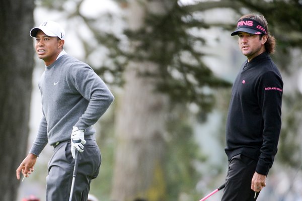 Tiger Woods and Bubba Watson US Open 2012