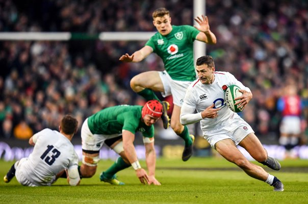 Jonny May England win v Ireland Dublin Six Nations 2019