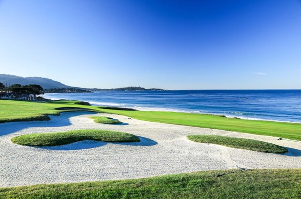 10th Green Par 4 Pebble Beach Golf Links California USA