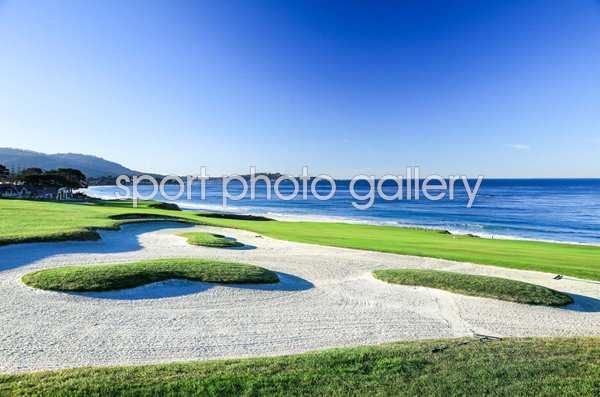 10th Green Par 4 Pebble Beach Golf Links California USA