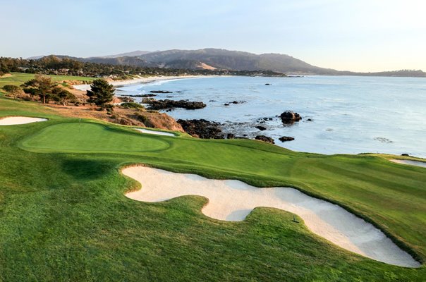 Pebble Beach Golf Links 8th Green Par 4 California USA