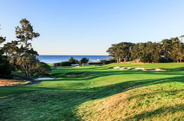 Pebble Beach Golf Links 3rd Hole Par 4 California USA