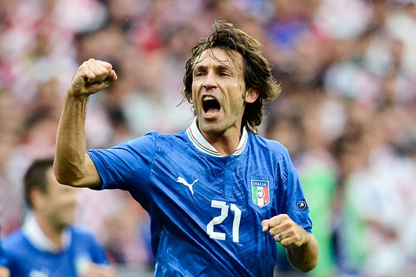 Andrea Pirlo  - Italy v Croatia - Group C: UEFA EURO 2012