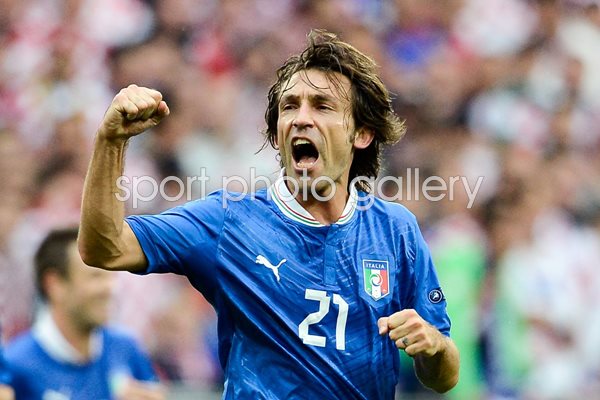 Andrea Pirlo  - Italy v Croatia - Group C: UEFA EURO 2012
