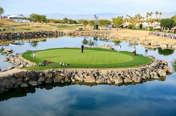 Phil Mickelson 17th Green Stadium Course La Quinta 2019