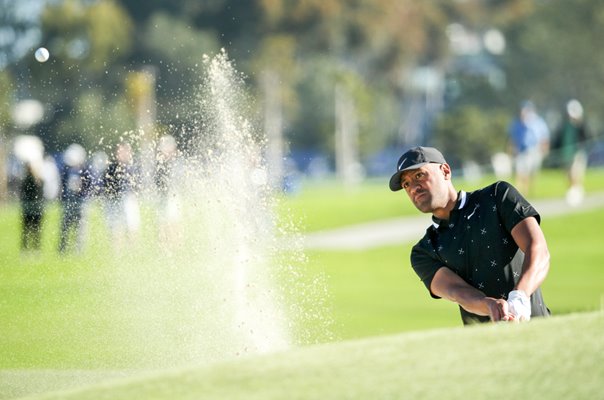 Tony Finau USA Bunker Shot North Course Torrey Pines 2019