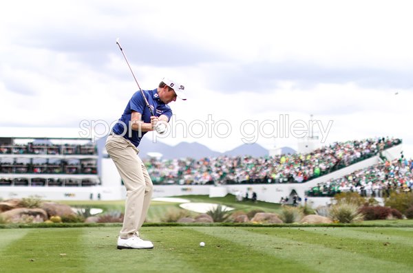 Webb Simpson USA 16th Tee Phoenix Open 2019