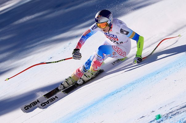 Lindsey Vonn USA Super G World Cup Final Aspen Colorado 2018