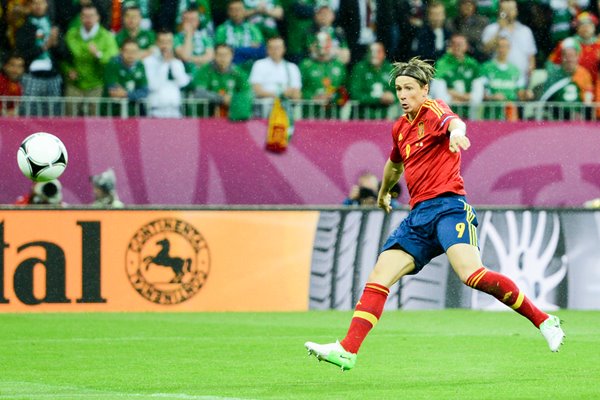 Fernando Torres Spain v Ireland EURO 2012
