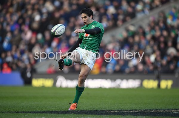 Joey Carbery Ireland Flyhalf v Scotland Edinburgh Six Nations 2019