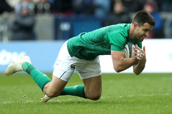 Conor Murray Ireland scores v Scotland Murrayfield 6 Nations 2019