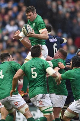 Peter O' Mahony Ireland v Scotland Murrayfield Six Nations 2019