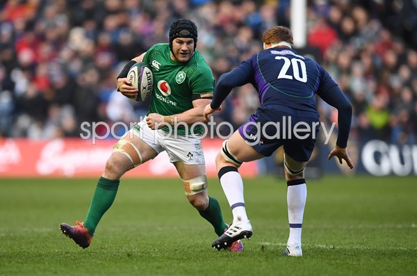 Sean O'Brien Ireland v Scotland Murrayfield Six Nations 2019