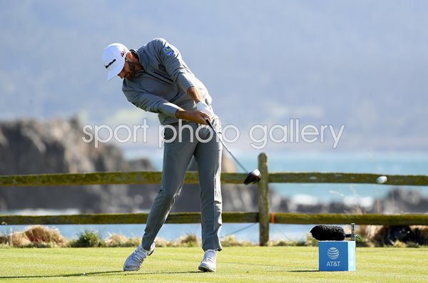 Dustin Johnson USA Pebble Beach Pro-Am 2019