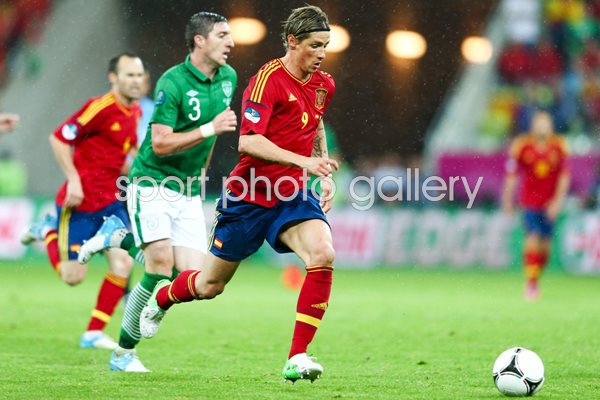 Fernando Torres Spain v Ireland EURO 2012