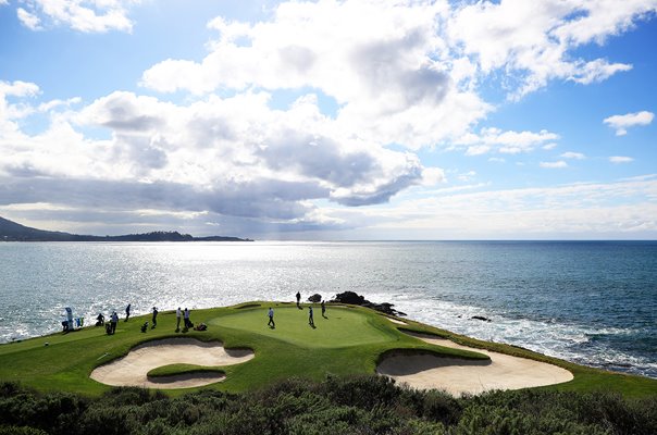 Pebble Beach 7th Green Pebble Beach Pro-Am 2019