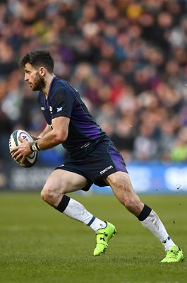 Tommy Seymour Scotland v Ireland Murrayfield Six Nations 2019