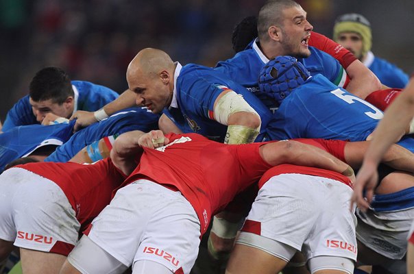 Sergio Parisse Italy v Wales Rome Six Nations 2019