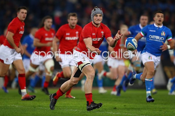 Jonathan Davies Wales v Italy Rome Six Nations 2019