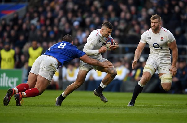 Jonny May England beat France Twickenham Six Nations 2019