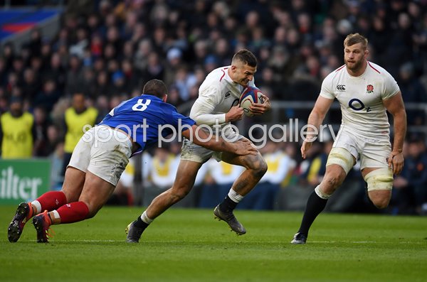 Jonny May England beat France Twickenham Six Nations 2019