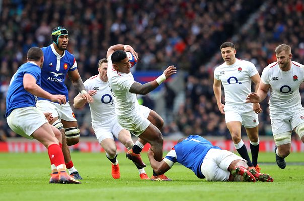  Manu Tuilagi England beat France Six Nations Twickenham 2019