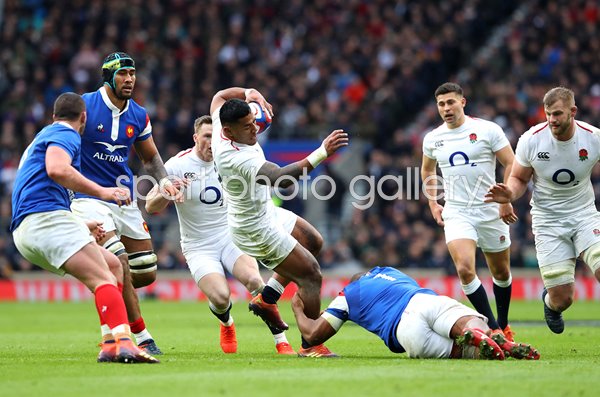 Manu Tuilagi England beat France Six Nations Twickenham 2019
