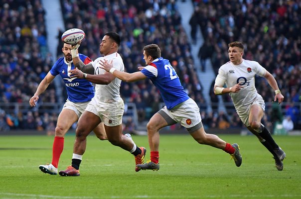 Manu Tuilagi England v France Twickenham 6 Nations 2019