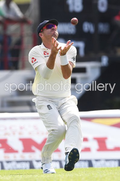 James Anderson England v West Indies 3rd Test St Lucia 2019