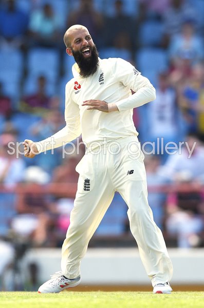 Moeen Ali England v West Indies St Lucia Test 2019