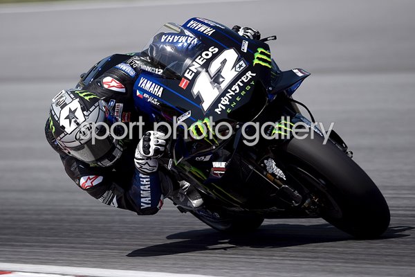 Maverick Vinales Yamaha MotoGP Test Sepang