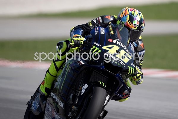 Valentino Rossi Yamaha MotoGP Test Sepang