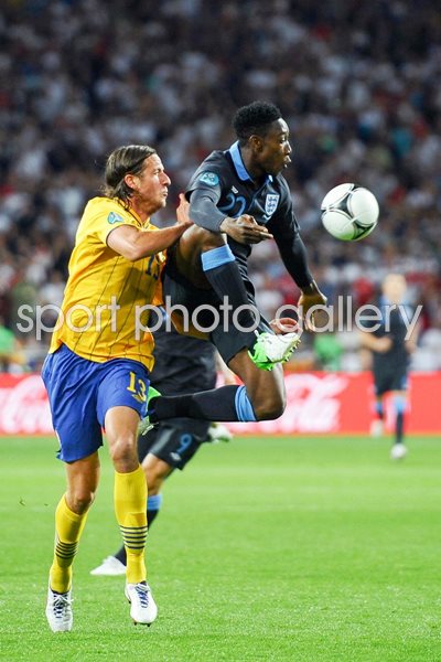 Danny Welbeck England v Sweden EURO 2012