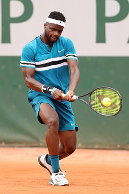 Frances Tiafoe USA Backhand French Open Tennis Paris 2018