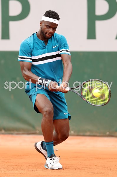 Frances Tiafoe USA Backhand French Open Tennis Paris 2018
