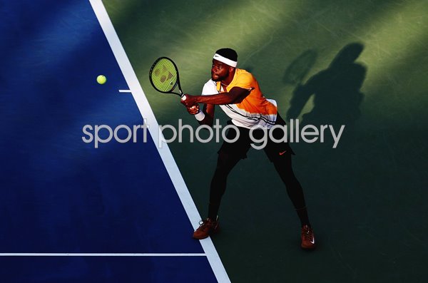 Frances Tiafoe USA Backhand US Open Tennis New York 2018