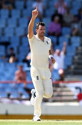 James Anderson England v West Indies 3rd Test St Lucia 2019