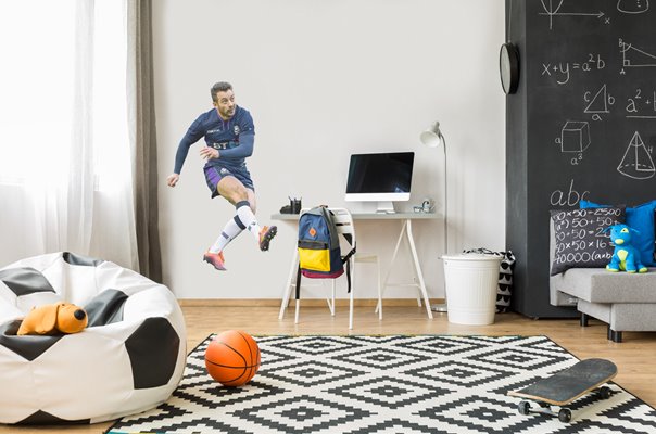 GREIG LAIDLAW SCOTLAND V IRELAND MURRAYFIELD SIX NATIONS 2019 WALL STICKER