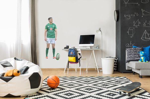 JONATHAN SEXTON IRELAND V ENGLAND DUBLIN SIX NATIONS 2019 WALL STICKER
