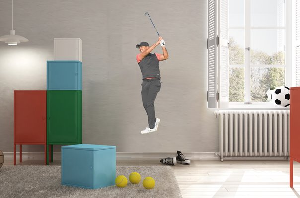 JASON DAY AUSTRALIA 10TH HOLE PEBBLE BEACH PRO-AM 2019 WALL STICKER