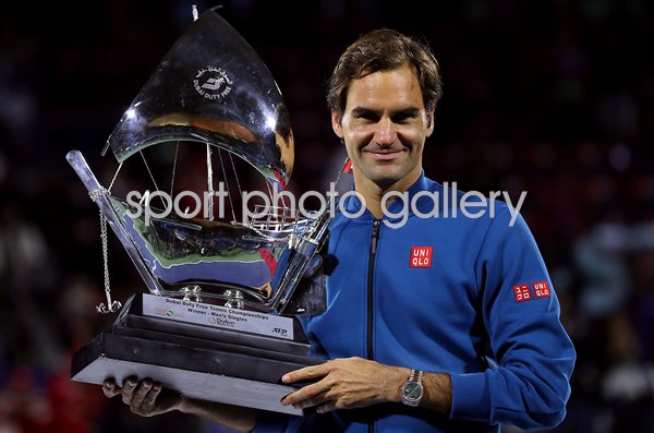 Roger Federer wins 100th Career Title Dubai 2019