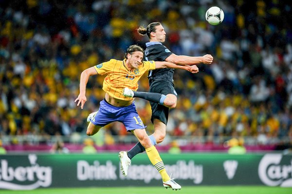 Andy Carroll England v Sweden EURO 2012