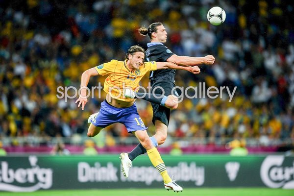 Andy Carroll England v Sweden EURO 2012