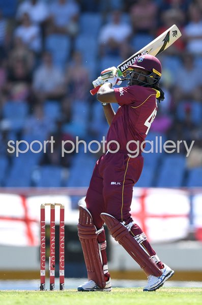 Chris Gayle West Indies 50 v England St Lucia 2019