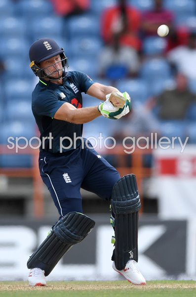 Jos Buttler England Scoop v West Indies Grenada 2019