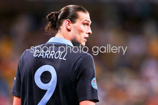 Andy Carroll England v Sweden EURO 2012