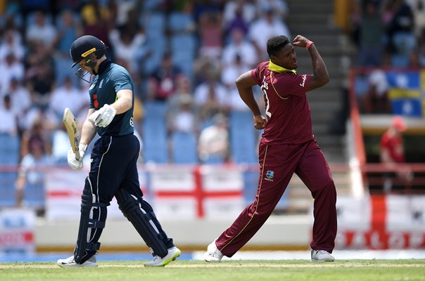 Oshane Thomas West Indies 5 wickets v England ODI St Lucia 2019