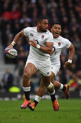 Joe Cokanasiga England v Italy 6 Nations Twickenham 2019