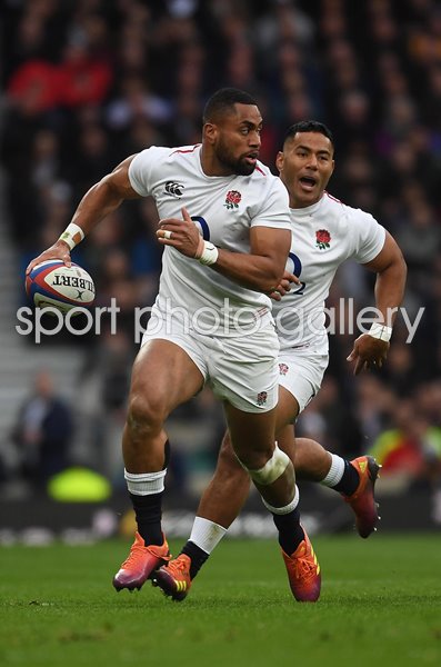 Joe Cokanasiga England v Italy 6 Nations Twickenham 2019